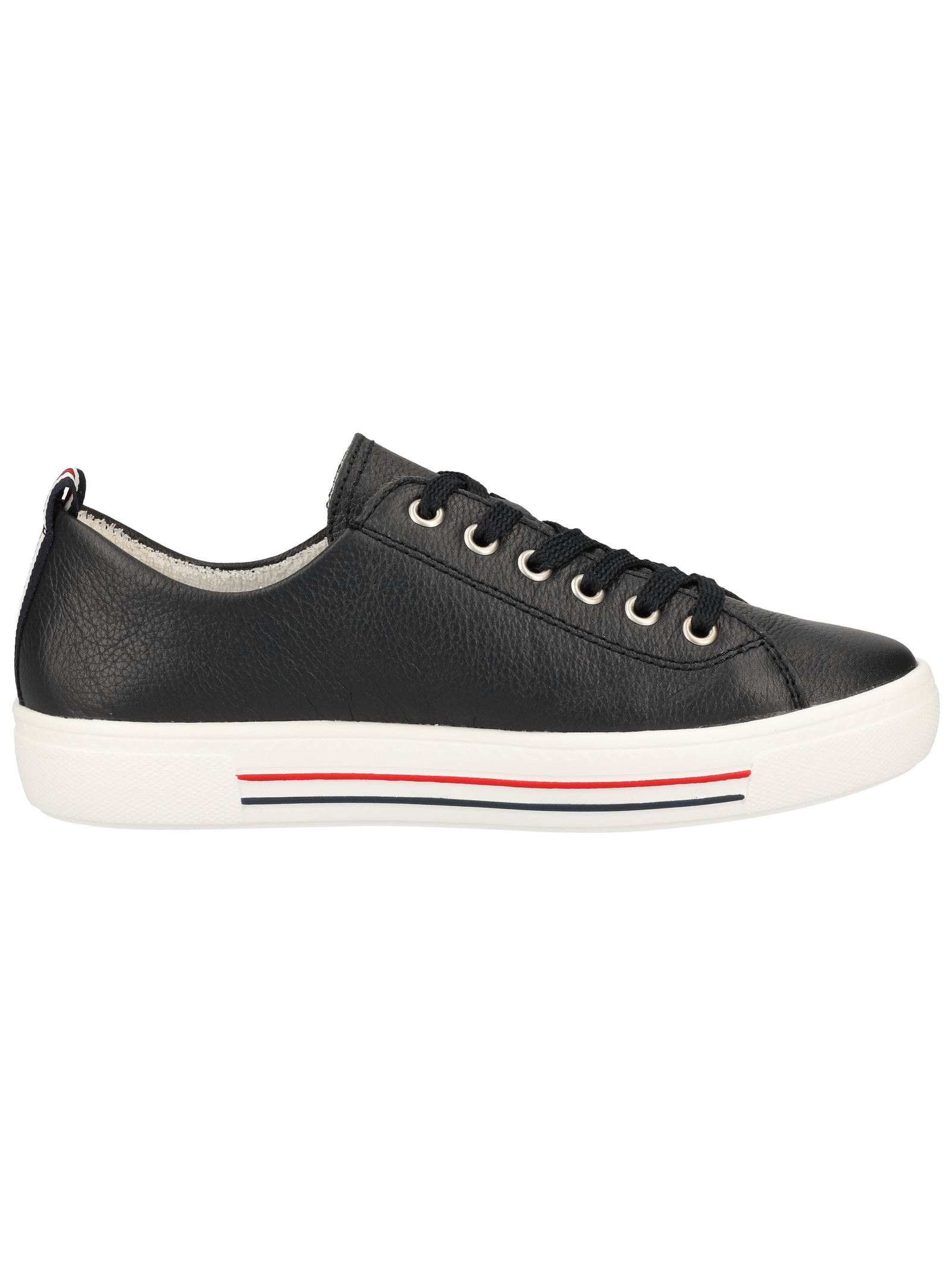 Sneaker REMONTE "Remonte Sneaker Lederimitat", Damen, Gr. 41, pazifik, Lederimitat, Schuhe Sneaker