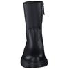 Stiefelette PAUL GREEN "Paul Green Stiefelette Leder/Textil", Damen, Gr. 40, schwarz, Leder, Textil, casual, Schuhe