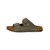 Hausschuh ROHDE "Rohde Hausschuhe Leder", Herren, Gr. 44, grün (olive), Leder, casual, Schuhe