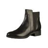 Stiefelette GEOX "Geox Stiefelette Leder", Damen, Gr. 36, schwarz, Leder, casual, Schuhe