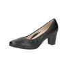 Pumps CAPRICE "Caprice Pumps Leder", Damen, Gr. 38, schwarz, Leder, elegant, Schuhe