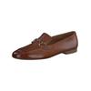Slipper PAUL GREEN "Paul Green Slipper Glattleder", Damen, Gr. 35,5, braun (cognac), Glattleder, elegant, Schuhe