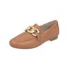 Slipper REMONTE "Remonte Slipper Leder", Damen, Gr. 38, braun, Leder, casual, Schuhe