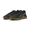 Trainingsschuh PUMA "Fuse 4.0 Sneakers Erwachsene", Gr. 39, schwarz cast iron gum weiß gray beige, Obermaterial: Textil, Synthetik; Futter: Textil; Innensohle: Textil; Laufsohle: Gummi, Schuhe
