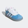 Sneaker ADIDAS SPORTSWEAR "ADIDAS E DISNEY CINDERELLA VL COURT 3.0 KIDS", Gr. 26, semi blau burst, cloud weiß, lucid pink, sportlich, Schuhe