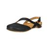 Riemchensandale EL NATURALISTA "El Naturalista Sandalen Leder", Damen, Gr. 36, schwarz (schwarz, schwarz), Leder, casual, Schuhe