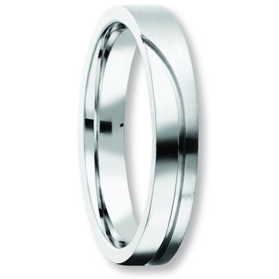 Silberring ONE ELEMENT "Freundschaft Partner Ring aus 925 Silber" Gr. 70, silber, Fingerringe, Damen, 70, Silber 925 (Sterlingsilber), stilvoll & feminin – für die besonderen Augenblicke Image