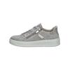 Sneaker LEGERO "Legero Sneaker Veloursleder", Damen, Gr. 43, grau (hellgrau), Veloursleder, casual, Schuhe