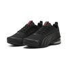 Laufschuh PUMA "Voltaic Evo Sneakers Erwachsene", Gr. 48, schwarz stormy slate for all time rot gray, Obermaterial: Synthetik, Textil; Futter: Textil; Innensohle: Textil; Laufsohle: Gummi, Schuhe