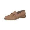 Slipper PAUL GREEN "Paul Green Slipper Glattleder", Damen, Gr. 38,5, braun (camel), Glattleder, casual, Schuhe