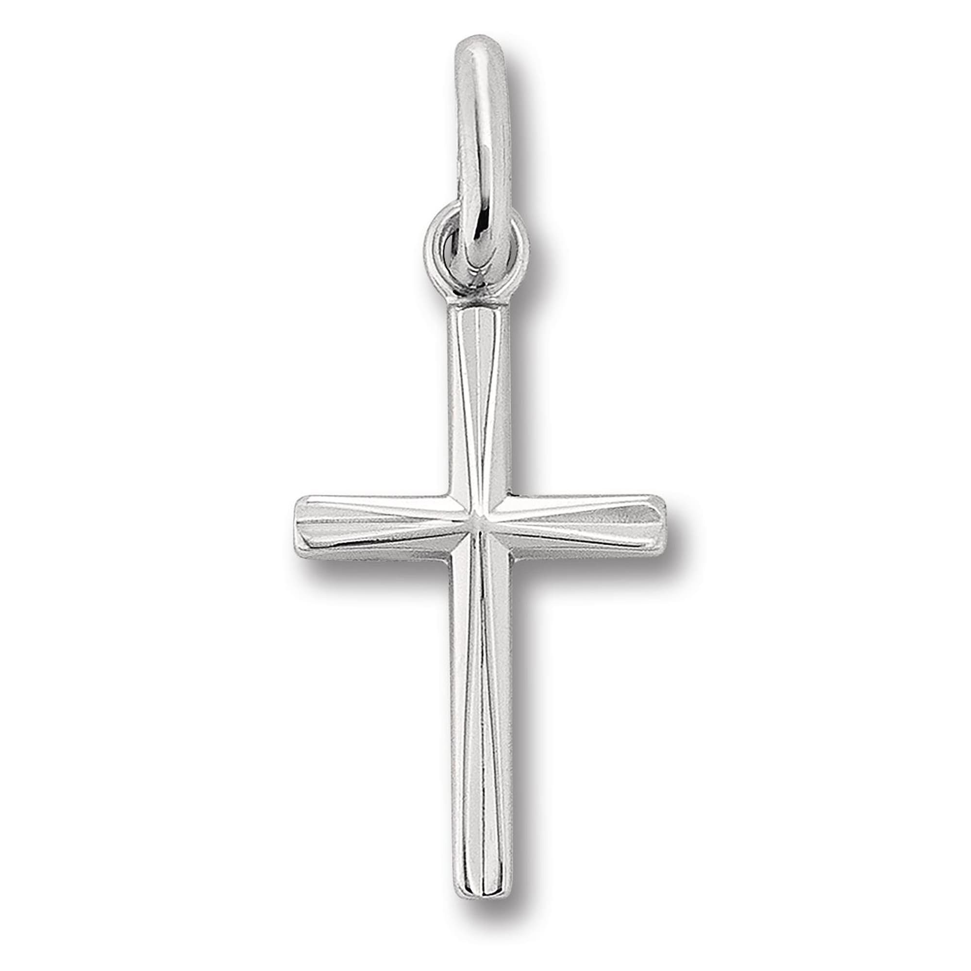 Kettenanhänger ONE ELEMENT "Kreuz Anhänger aus 925 Silber Kreuz Anhänger aus 925 Silber", silber, Schmuckanhänger, Damen, Silber 925 (Sterlingsilber), Kettenanhänger, für Damen – elegant, modern & vielseitig kombinierbar
