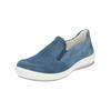Slipper LEGERO "Legero Slipper Veloursleder", Damen, Gr. 41,5, blau, Veloursleder, casual, Schuhe