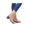 Stiefelette REMONTE "Remonte Stiefelette Glattleder", Damen, Gr. 41, braun, Glattleder, casual, Schuhe