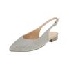 Ballerina PETER KAISER "Peter Kaiser Ballerinas Textil", Damen, Gr. 38,5, beige (sand), Textil, elegant, Schuhe