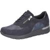 Schnürschuh WALDLÄUFER "K-RAMONA", Damen, Gr. 5 (38), blau (nachtblau), Veloursleder, Textil, Nubukleder, unifarben, sportlich, Schuhe, Komfortschuh, Bequemschuh Sneaker in extrabreiter K-Weite, Orthotritt