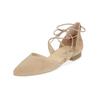Ballerina PAUL GREEN "Paul Green Ballerinas Veloursleder", Damen, Gr. 40, braun (hellbraun), Veloursleder, casual, Schuhe