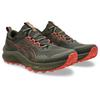 Trailrunningschuh ASICS "TRABUCO TERRA 3", Gr. 48, braun stone, spicy rot, Textil, sportlich, Schuhe