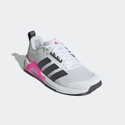 Trainingsschuh ADIDAS PERFORMANCE, Gr. 41, ftwwht, grefiv, shopnk, Textil, sportlich, Schuhe Image