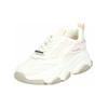 Sneaker STEVE MADDEN "STEVE MADDEN Sneaker Lederimitat/Mesh", Damen, Gr. 39, weiß (weiß, beige), Lederimitat, Textil, casual, Schuhe