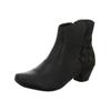 Stiefelette THINK "Think Stiefelette Nappaleder", Damen, Gr. 39,5, schwarz, Nappaleder, casual, Schuhe