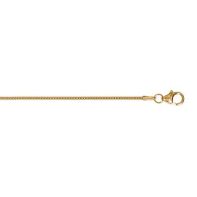 Goldkette ONE ELEMENT "Halskette Schlangenkette aus 585 Gelbgold Ø 1,2 mm" Gr. 50, gold, Halsketten, Damen, 50, Gelbgold 585-Gold, Gelbgold 585, Gold, stilvoll & feminin – für die besonderen Augenblicke Image