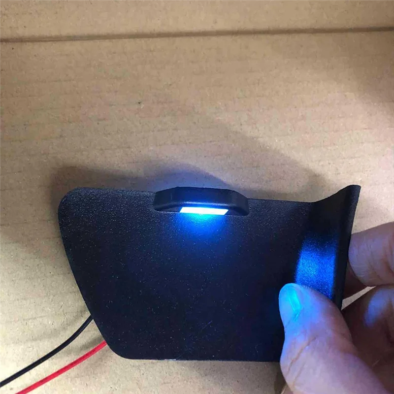 Zuverlässig-1Set Tür Schüssel Armlehne Atmosphäre Licht Innen LED Blau Tür Schüssel Griff Rahmen Licht für Toyota Highlander 2015-2021 Image