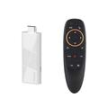 Nuovo dongle H96 Max RK3518 2025, mini TV Stick, Smart TV Box Android 14, 2 GB, 16 GB, 8 GB, Wi-Fi, Bluetooth, 4 K HD, lettore multimediale Google Voice con telecomando giroscopico vocale, set-top