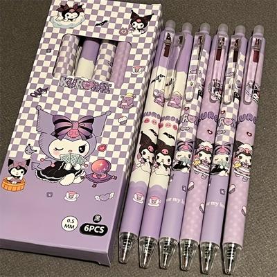 TEMU Kuromi Press Erasable Neutral Pen 0.5mm St Head Pen Image