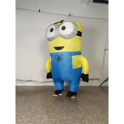 Anime Despicable Me Minions Cosplay Einteiliges Despicable Me Aufblasbares Kostüm Halloween Kleidung Urlaub Cosplay Kostüm Image