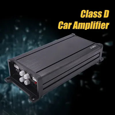 4 Channel Car Power Amplifier DC 12V High-Power 4x100W Bridgeable Class D Digital Stereo Amplifier Car Audio Modification