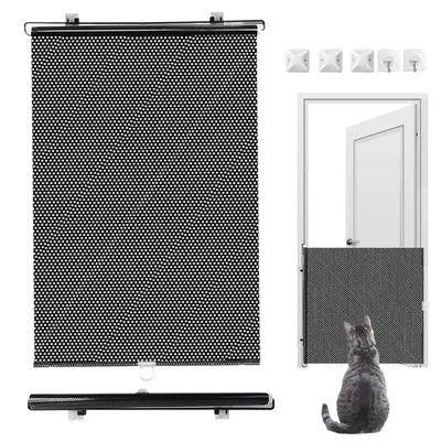 Indoor Puppy Gate Retractable Safety Pets cat Gate Portable Pet Supplies Multifunctional Animal Fence for Doorway Stairs Balcony