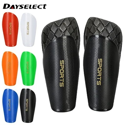 1Pair Adult Children Soccer Professional Leg Protectors Competition Training Sport Decompression Shock Absorbing Protective Gear