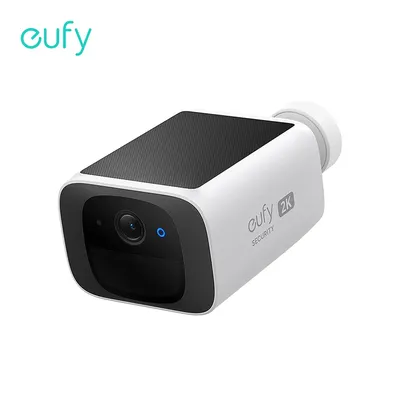 eufy Security SoloCam S220, Outdoor Camera Surveillance, 2K Resolution, Outdoor Surveillance Camera, Battery, Solar, 2.4GHz WiFi, No Subscription, No Monthly Costs, Free Use