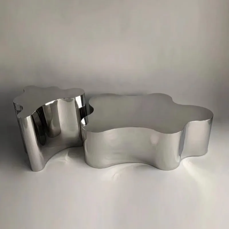 Metall Luxus Couchtisch Dekoration Wohnzimmer Designer Beistelltisch Beweglich Stehend Nordic Couchtisch Lounge Suite Möbel Image