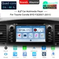 7 pollici 2Din Android 14 Car Stereo Wireless CarPlay Android Auto GPS per Toyota Corolla E120 2007-2011 BYD F3