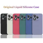 Per Honor 400 Lite Custodia Honor 400 Lite Cover Funda Coque Originale Silicone Liquido Morbido TPU Paraurti Del Telefono Per Honor 400 Lite
