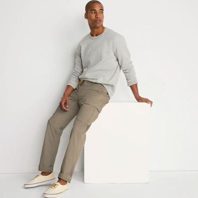 Everyday Stretch Cargo Trousers, Straight Fit, Men, size: 30 28, regular, Misc, by Lands' End