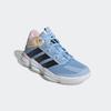Handballschuh ADIDAS PERFORMANCE "COURT STABIL HALLENSCHUH", Gr. 40, cloud weiß, bright royal, team solar orange, Textil, Synthetik, sportlich, Schuhe