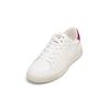 Sneaker MARC O'POLO "aus hochwertigem Rindleder", Damen, Gr. 36, sanftes weiß, schwarz, braun, Obermaterial: 100% Leder, unifarben, Schuhe