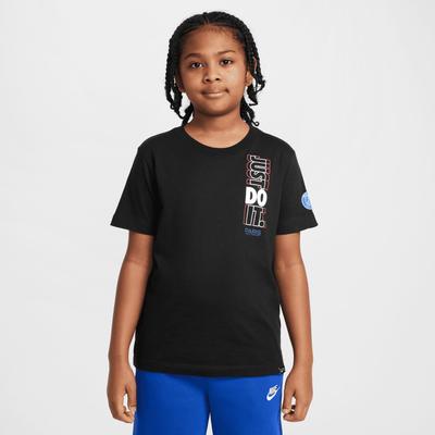 PSG Nike Just Do It T-Shirt - Black - Kinder Image