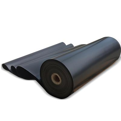 TEMU 20 Mil Black Hdpe Pond Liner Roll - Durable, High-density Polyethylene For Outdoor , Waterfalls, And Garden Fountains - Ideal For Koi Fish And Garden Image