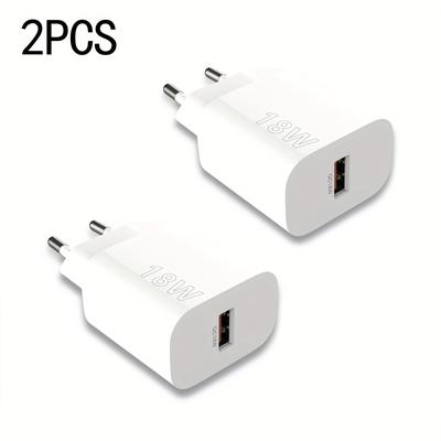 TEMU 5v 3a Usb-a Fast-charging Wall Charger With Qc3.0/pd - Universal For Iphone Series, For Galaxy/note/, For Series Image