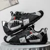 2025 Sommer Herren-Schuhe im koreanischen Stil, vielseitige leichte Freizeitschuhe, Sport-One-Step-Fahrschuhe, faule, atmungsaktive Schuhe