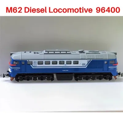 HO Type 1/87 Russian M62 Diesel Locomotive Track With Power And Lights Train Model Boy Toy Gift