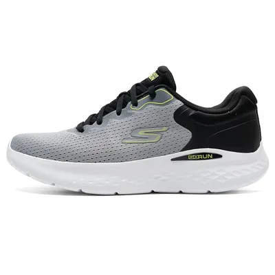 Skechers Go Run Lite Men's Casual Shoes Lightweight Running Shoes Thick Sole Heightening Sports Shoes 220898-Gybk