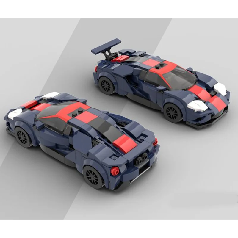 MOC Auto Modell GT Supercar DIY Kinder kreative pädagogische Spielzeug Geschenk Sammlung Ornamente Image