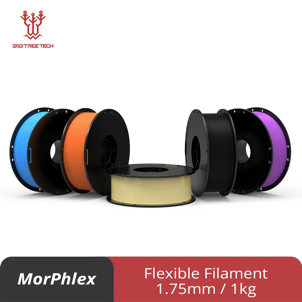 BIQU MorPhlex 3D-Drucker, flexibles Filament, 1 kg, 1,75 mm, 90 A/75 A, für 3D-Druckschuhe, Materialien, 3D-Drucker-Zubehör Image