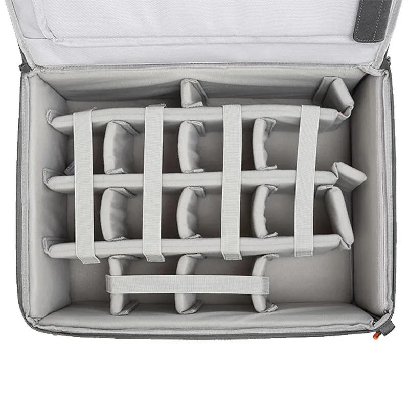 SLR-Kamerarucksack 24' mit Trolley-Koffer, Doppelöffnung, Kompressionsresistentes Innenfach für Fotografie, Kompatibel mit Canon Image