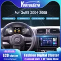 10.25 ''LCD Cruscotto Digitale Cluster Per VW Golf 5 MK5 2004-8 Anno Radio Lettore Android Mappe Strumento di Navigazione Paneel Cockpit