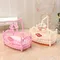 Nuovo Stock Mini Labubu Letto per bambole Modello Casa delle bambole Mobili per camera da letto 1/12 Casa delle bambole Simulazione Accessori per casa delle bambole